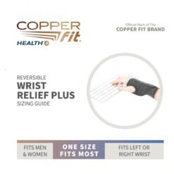 Muñequera Compresion Estabilizadora Soporte Wrist Copper Fit_1