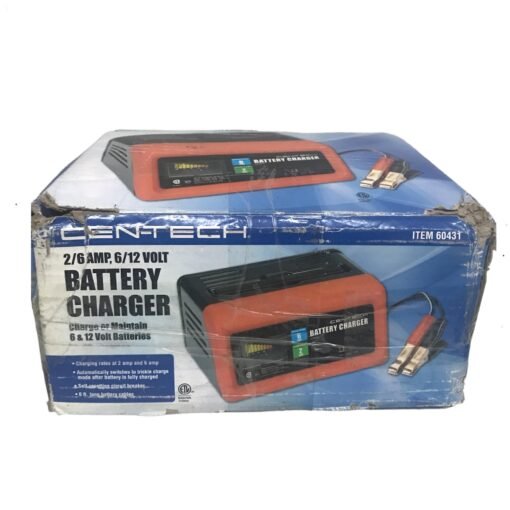 Bateria Charger Automatica 2/6 AMP Carga 6/12 VOLT Centech_3