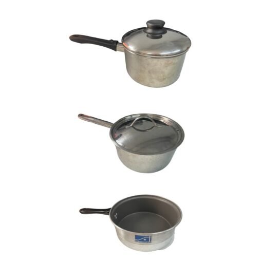 Set Cocina Olla Cacerola Sarten Clasicas Acero Inoxidable_14