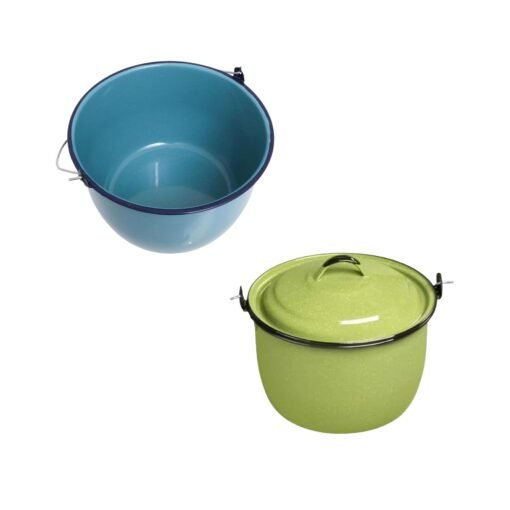 Set Cocina Olla Cacerola Sarten Clasicas Acero Inoxidable_0