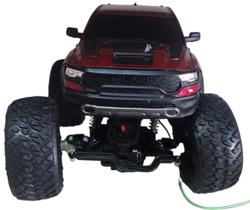 Camioneta Carro Control Remoto 4x4 Ram 1500 1:10 New Bright_2