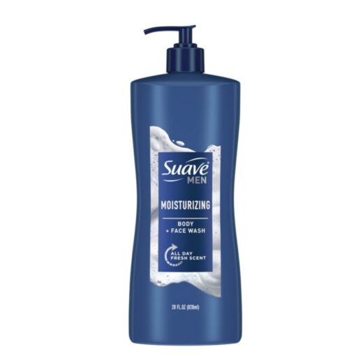 Shampoo Suave Men Moisturizing Corporal Cara Jabon Gel 828ml_0