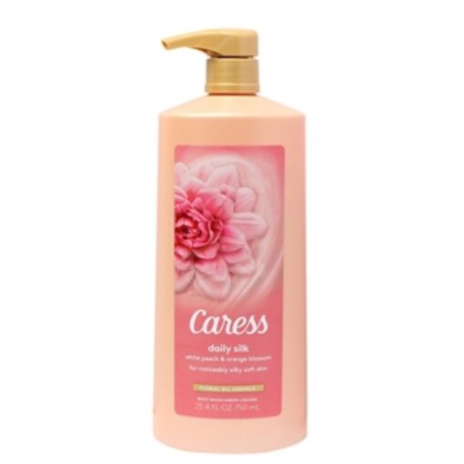 Jabon Liquido Esencia De Aceite Floral Body Caress 750 Ml_0