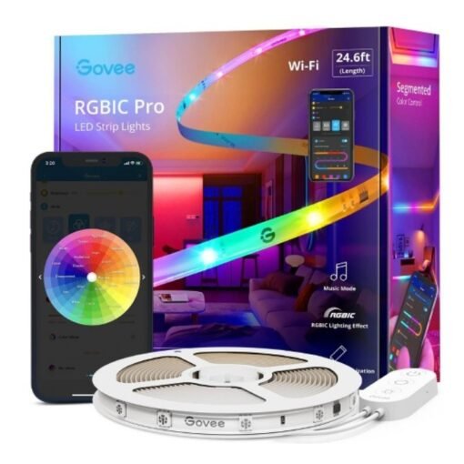 Tira De Luces Led Wifi 7.5 m Rgbic Pro Bluetooth App Control_0