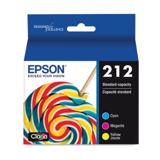 Cartucho Toner EPSON 212 Tinta Capacidad Estandar Rosa Azul_2