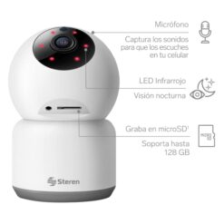 Camara Seguridad Monitoreo Robotizada Full HD WiFi CCTV-218_1