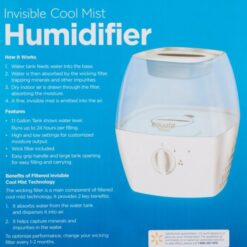 Humidificador Equate Vapor Niebla Fria Invisible 4L 24hrs_3