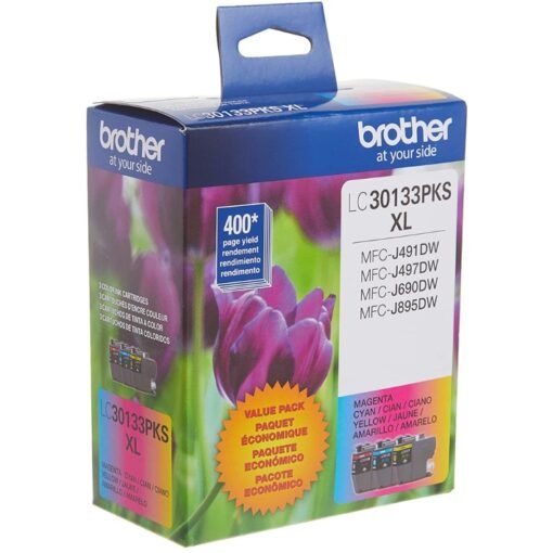 Cartucho Brother Tres Colores LC30133PKSXL Rinde 400 Paginas_0