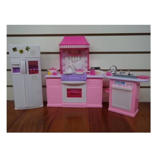 Set Juguetes Cocina Accesorio Muebles Muñecas My Fancy Life_2