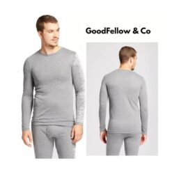 Pantalon Termico Goodfellow Interior Gris Hombre Tallas L XL_2