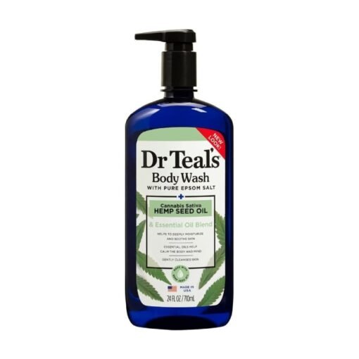 Body Wash Dr Teal´s Jabon Liquido Corporal Cannabis 710ml_0