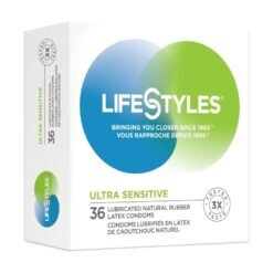 Condones Latex LifeStyles 36 Unidades Ultra Sensible Natural_2