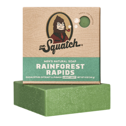 Dr. Squatch Jabon Natural Para Hombre Rainforest Rapids 141g_0