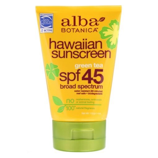 Alba Botanica Protector Solar Hawai SPF 45 Resistente Agua_0