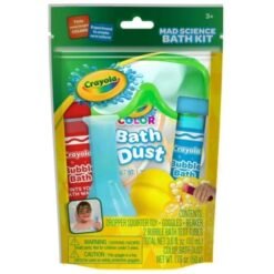 Crayola Kit Juego De Baño Ciencia Tinta Color Water Bright_3