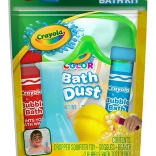 Crayola Kit Juego De Baño Ciencia Tinta Color Water Bright_2