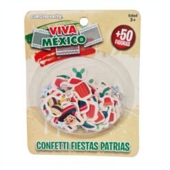 Confeti Festivo Fiestas Patrias Mexicanas Paquete 3 Piezas_1