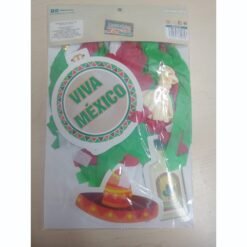 Guirnalda Decorativa Tricolor Para Fiestas Patrias Mexicanas_1