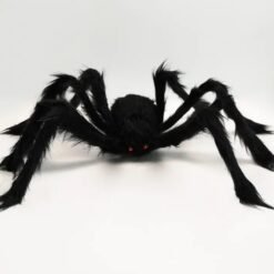 Araña Gigante 75cm Tarantula Decorativa Broma Halloween Negr_3