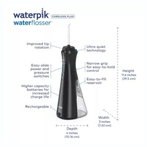 Waterpik Irrigador Bucal Waterflosser Portatil Recargable_1