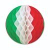 Esfera Tricolor Jumbo Colgante Para Fiestas Patrias Mexicana_0