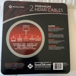 2 Pack Cable HDMI 2.7 Metros De Largo Resolucion Ultra HD 4k_3