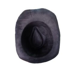 Sombrero Gangster Calavera Color Negro Para Fiesta Disfraces_3