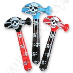 Martillo Pirata Calavera Inflable Juguete Niño Fiesta Regalo_3