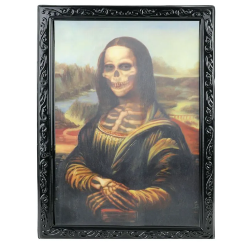 Marco 3d Foto Cambiante Decoracion Halloween Terror MonaLisa_3