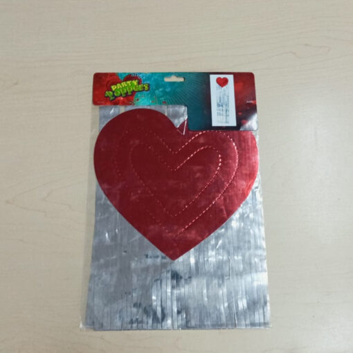 Cortina Metalica Decoracion Corazon San Valentin 3 Pack_3