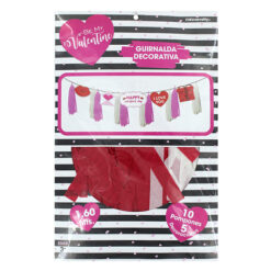 Guirnalda De Pompones Decorativa San Valentin 1.60mts 4 Pack_2