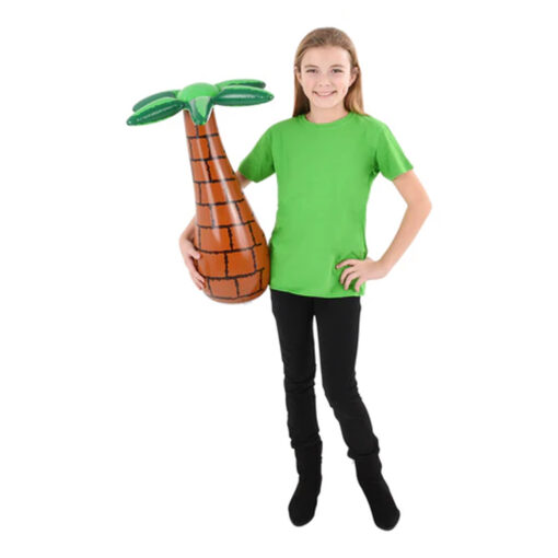 Palmera Inflable Decoracion Fiesta Tropical Playa 68cm Largo_2